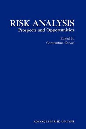 Cover image for Risk Analysis: Prospects and Opportunities