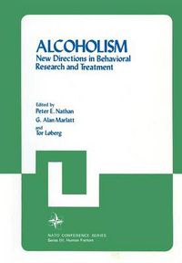 Cover image for Alcoholism: New Directions in Behavioral Research and Treatment