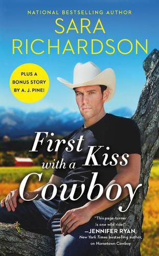 Cover image for First Kiss with a Cowboy: Includes a Bonus Novella