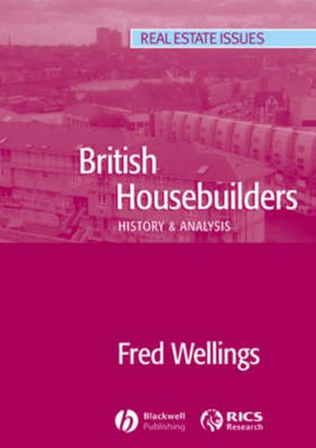 Cover image for British Housebuilders: History and Analysis