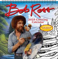 Cover image for Bob Ross 2025 Coloring Wall Calendar