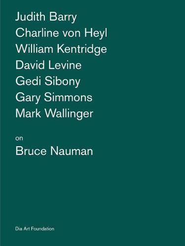 Cover image for Artists on Bruce Nauman