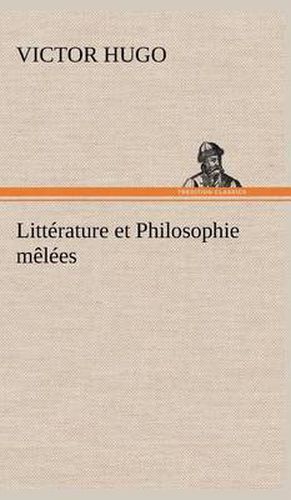 Cover image for Litterature et Philosophie melees