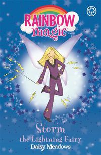Cover image for Rainbow Magic: Storm The Lightning Fairy: The Weather Fairies Book 6