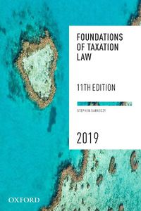 Cover image for Foundations of Taxation Law 2019