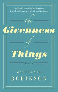 Cover image for The Givenness Of Things