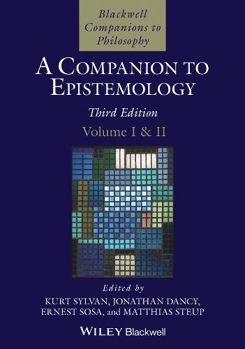 Cover image for A Companion to Epistemology, 2 Volume Set