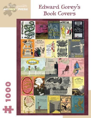 Edward Gorey Book Covers 1000-Piece Jigsaw Puzzle