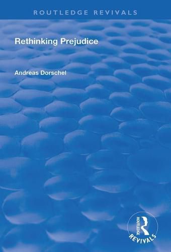 Cover image for Rethinking Prejudice
