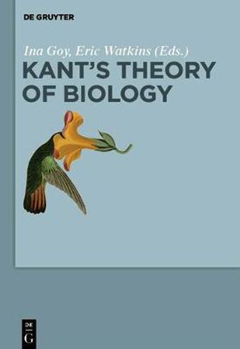 Cover image for Kant's Theory of Biology