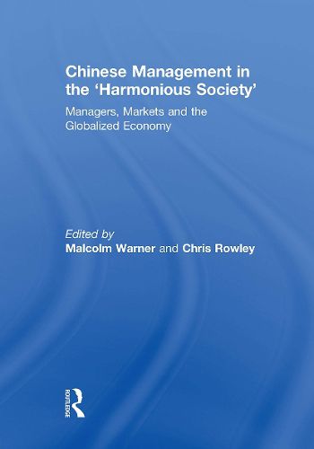 Cover image for Chinese Management in the 'Harmonious Society'