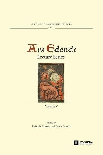 Cover image for Ars Edendi Lecture Series, vol. V