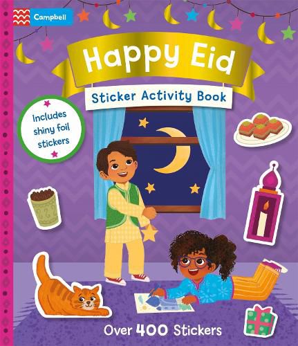 Cover image for Happy Eid Sticker Activity Book