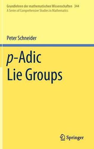 Cover image for p-Adic Lie Groups