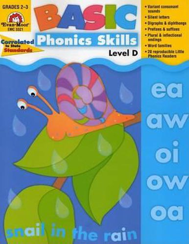 Cover image for Basic Phonics Skills, Level D: EMC 3321