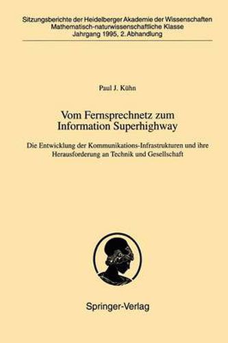 Cover image for Vom Fernsprechnetz zum Information Superhighway