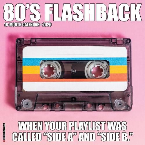 Cover image for 80's Flashback 2026 Wall Calendar
