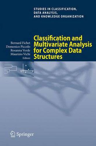 Cover image for Classification and Multivariate Analysis for Complex Data Structures