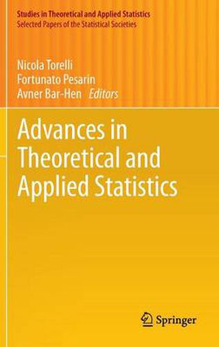 Cover image for Advances in Theoretical and Applied Statistics