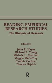 Cover image for Reading Empirical Research Studies: The Rhetoric of Research