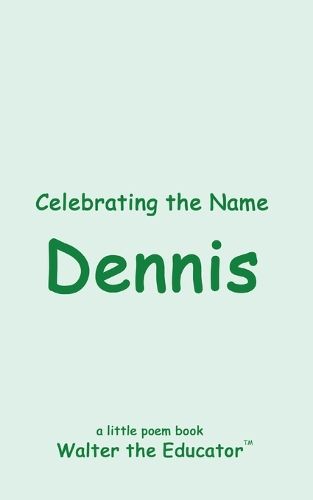 Cover image for Celebrating the Name Dennis