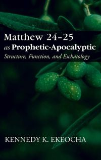 Cover image for Matthew 24-25 as Prophetic-Apocalyptic