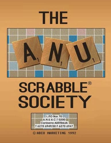 Cover image for The ANU Scrabble Society