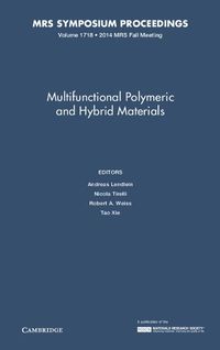 Cover image for Multifunctional Polymeric and Hybrid Materials: Volume 1718