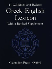 Cover image for A Greek-English Lexicon