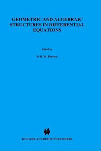 Cover image for Geometric and Algebraic Structures in Differential Equations