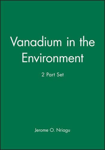 Cover image for Vanadium in the Environment