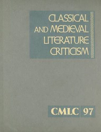 Cover image for Classical and Medieval Literature Criticism