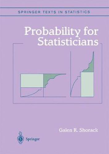 Cover image for Probability for Statisticians