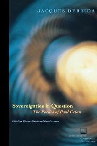 Cover image for Sovereignties in Question: The Poetics of Paul Celan