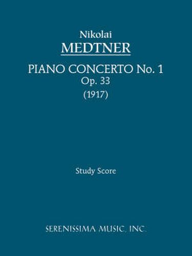 Cover image for Piano Concerto No.1, Op.33: Study score