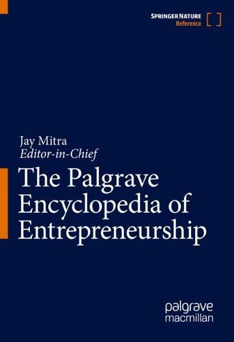 Cover image for The Palgrave Encyclopedia of Entrepreneurship