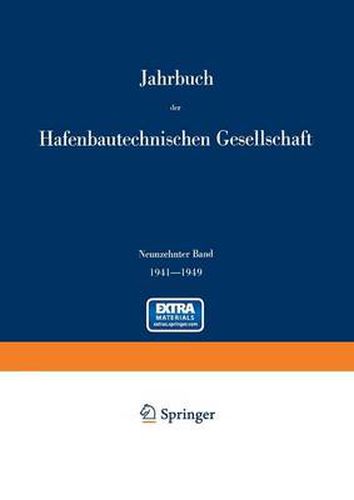 Jahrbuch der Hafenbautechnischen Gesellschaft: 1941-1949