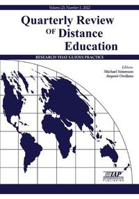 Cover image for Quarterly Review of Distance Education Volume 23 Number 1 2022