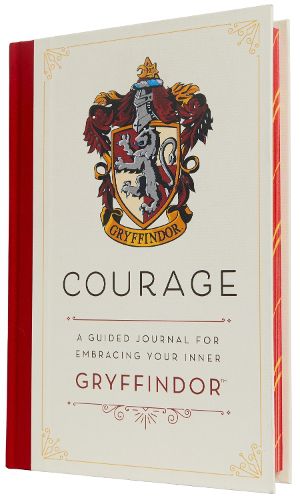 Cover image for Harry Potter: Courage: A Guided Journal for Embracing Your Inner Gryffindor