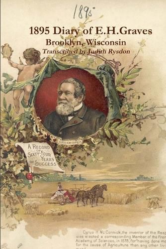 Cover image for 1895 Diary of E.H.Graves, Brooklyn, Wisconsin