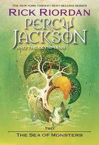 Cover image for Percy Jackson and the Olympians: The Sea of Monsters