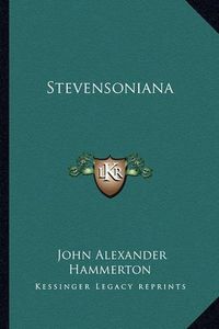 Cover image for Stevensoniana