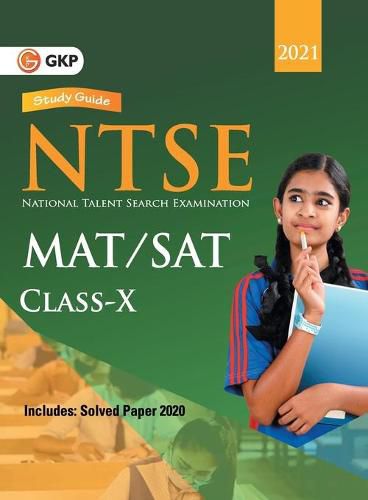 Cover image for Ntse 2020-21 Class 10th (Mat + Sat) Guide