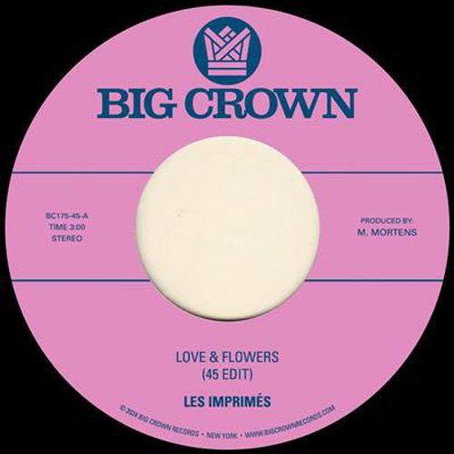 Love & Flowers (45 Edit) B/W You