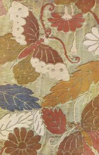 Cover image for Japanese Silk Designs in Full Color