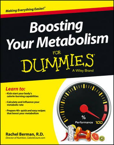 Cover image for Boosting Your Metabolism For Dummies