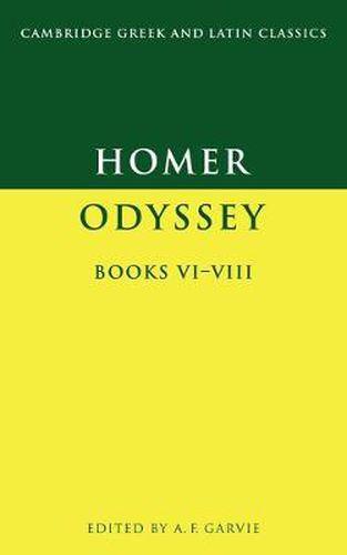 Cover image for Homer: Odyssey Books VI-VIII