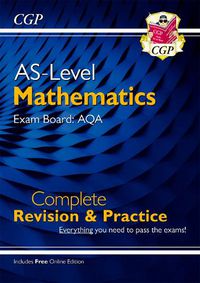 Cover image for AS-Level Maths AQA Complete Revision & Practice (with Online Edition)