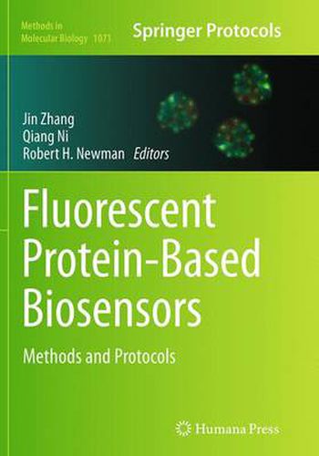 Cover image for Fluorescent Protein-Based Biosensors: Methods and Protocols