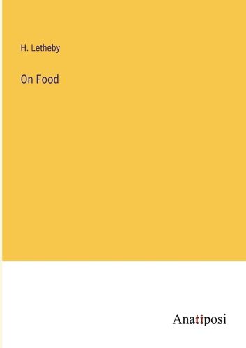 Cover image for On Food